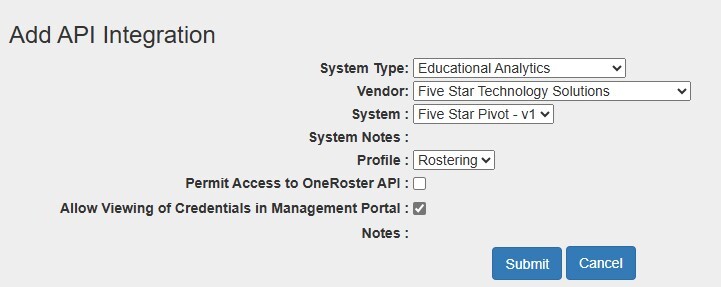 API Integration